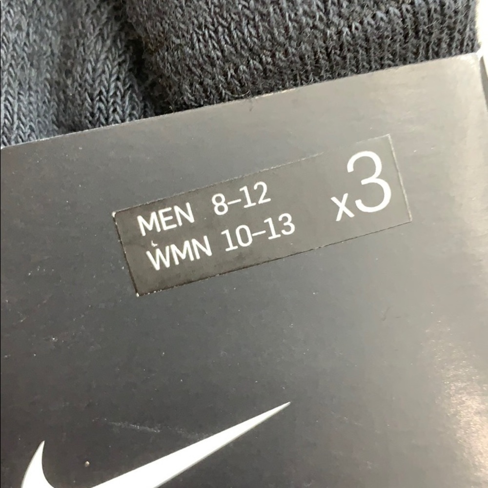 NIKE 3 pairs EVERYDAY COTTON CUSHIONED ANKLE TRAININ SOCKS - Picture 6 of 16